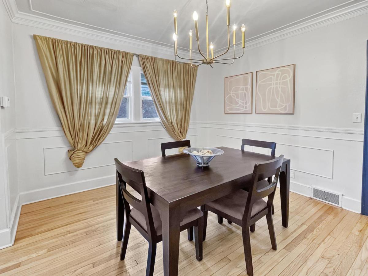Cozy 3Br Home By Ingersoll Restaurant Scene Des Moines Buitenkant foto