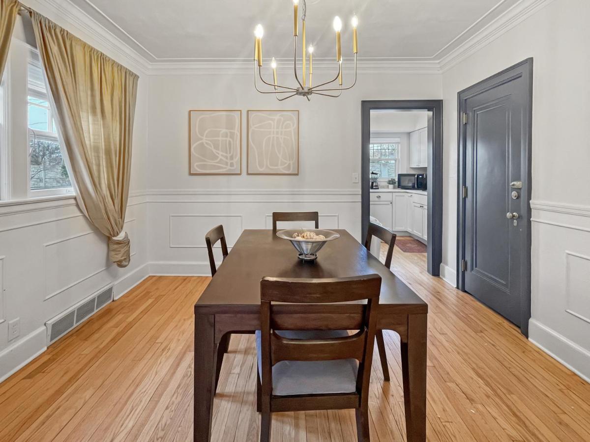Cozy 3Br Home By Ingersoll Restaurant Scene Des Moines Buitenkant foto